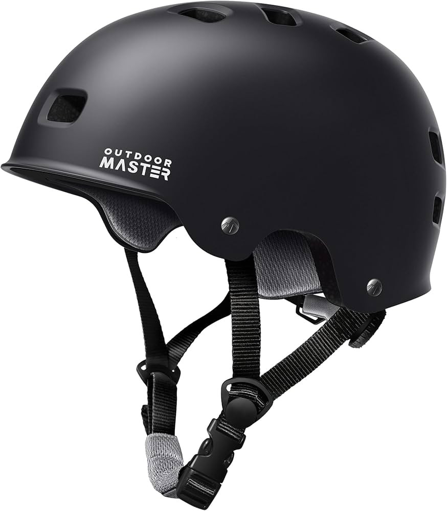 OutdoorMaster Skateboard Cycling Helmet - Two Removable Liners Ventilation Multi-Sport Scooter Ro... | Amazon (US)