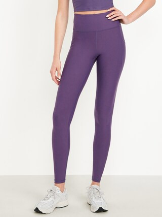 High-Waisted PowerSoft Full-Length Pocket Leggings | Old Navy (US)