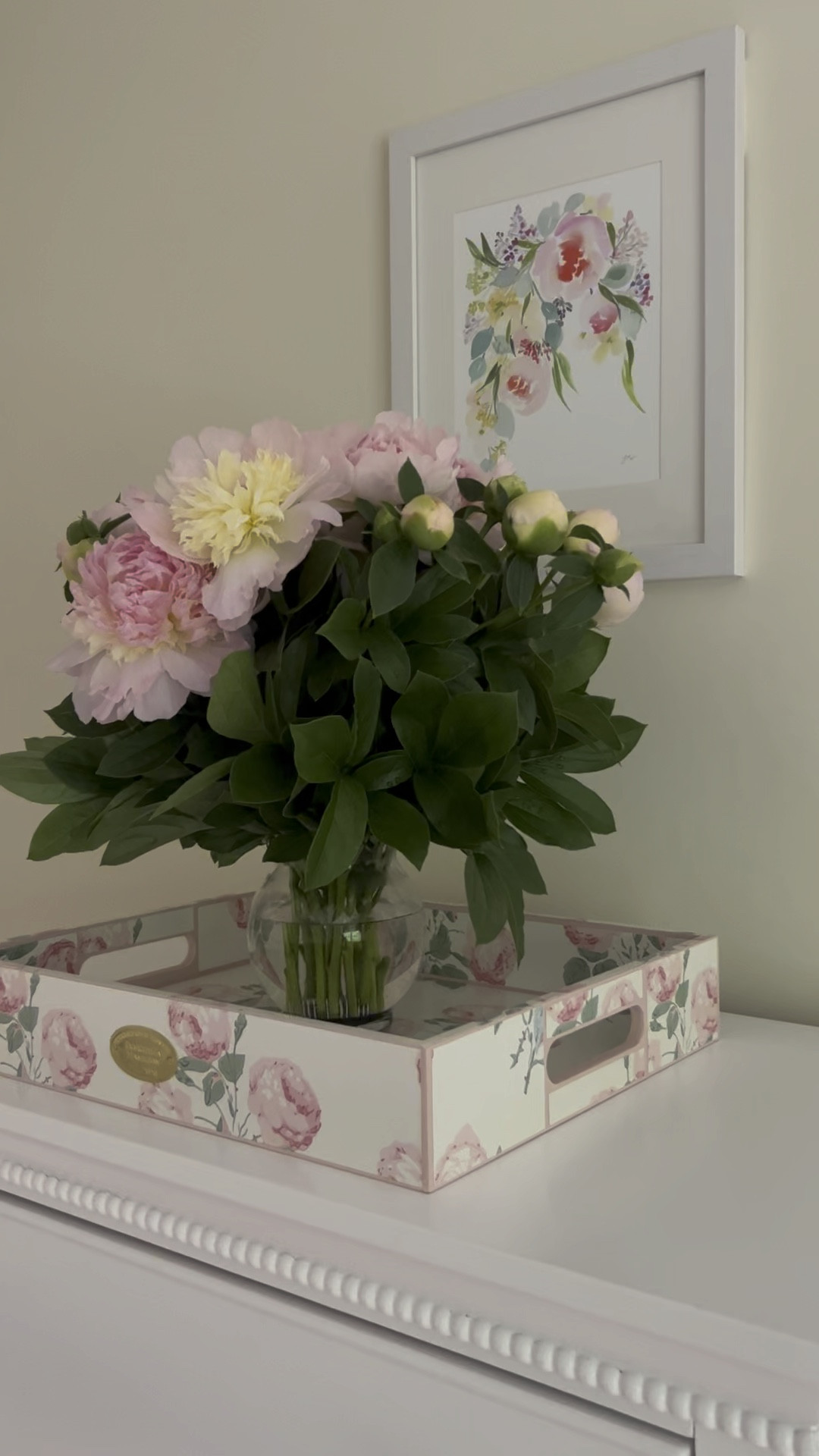 My peonies are in full bloom finally! Bowood tray is absolutely stunning and will be perfect to display your flowers!

#LTKhome