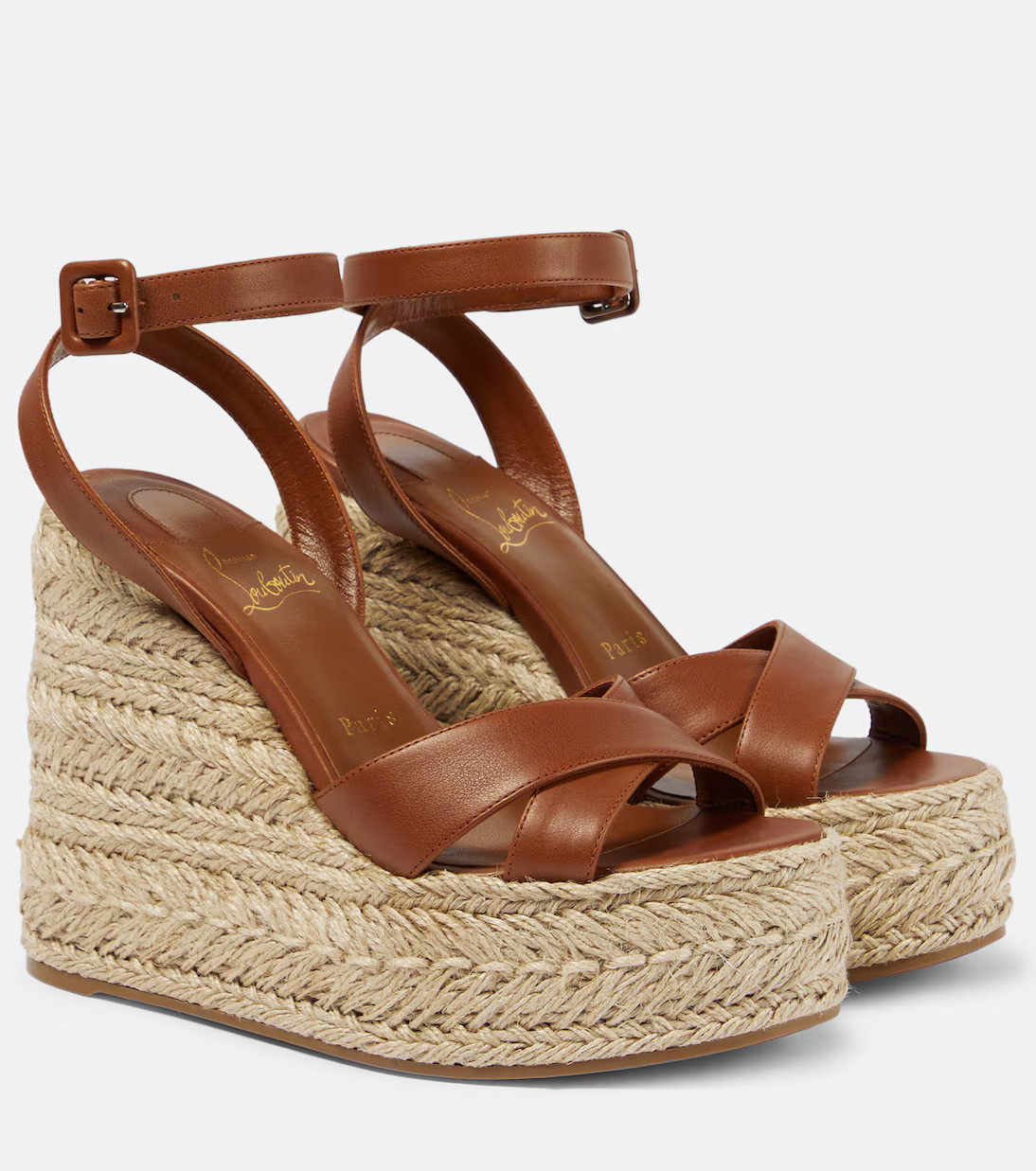 Mariza Zeppa leather espadrille sandals | Mytheresa (US/CA)