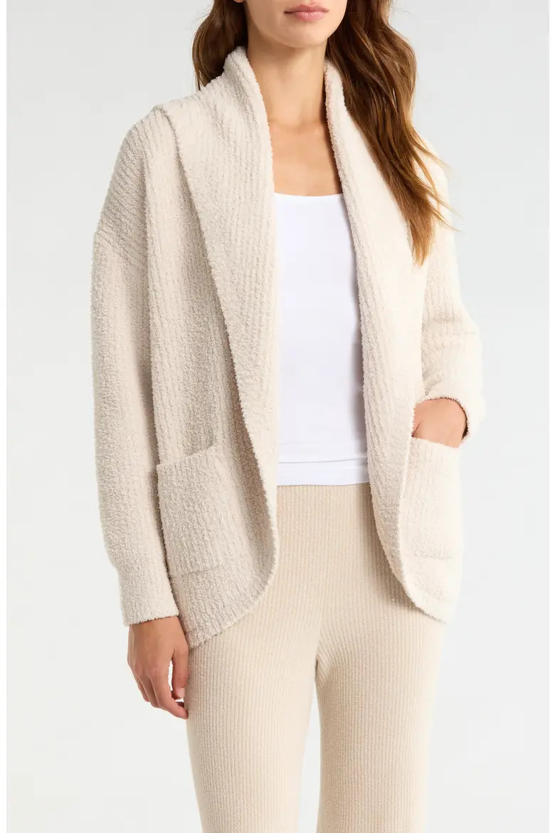 CozyChic® Ribbed Shawl Collar Cardigan (Women) | Nordstrom | Nordstrom