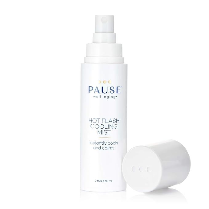 Pause Hot Flash Cooling Mist | Calming Mist Spray for Cooling Skin, Reducing Redness, Hot Flash R... | Amazon (US)