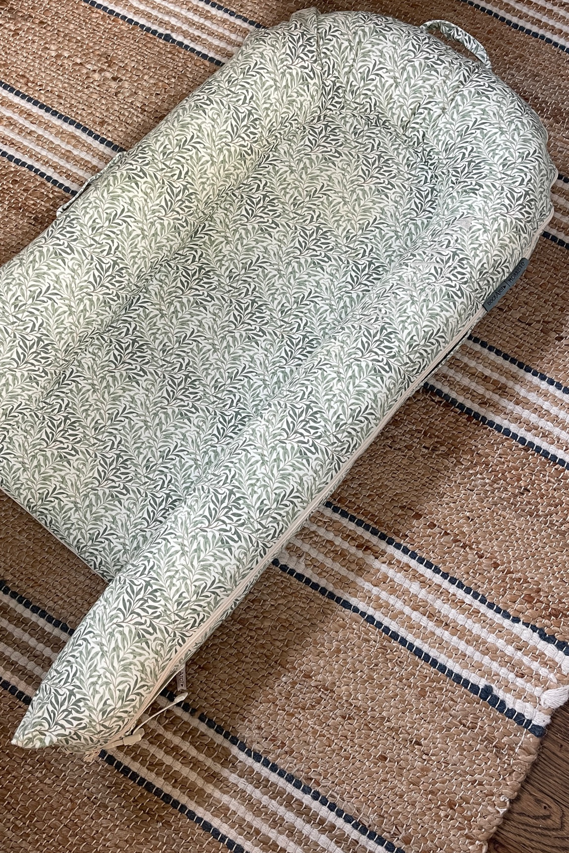 Gender neutral dockatot cover! Such a pretty pattern and color that works for baby girl or boys. We used our dockatot every day for months 🤍 

Morris & Co “Willow Boughs”

#LTKbaby #LTKfamily #LTKbump