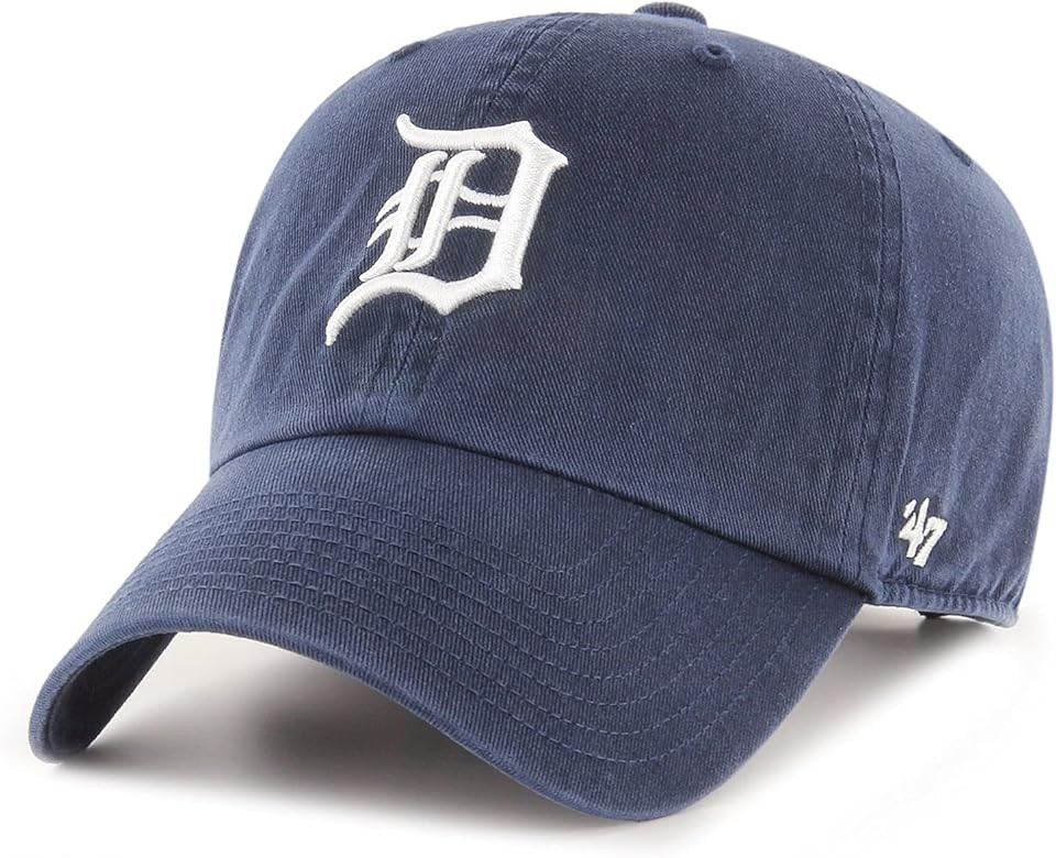 MLB Detroit Tigers Clean Up Adjustable Cap (Navy) (For Adults) | Amazon (US)