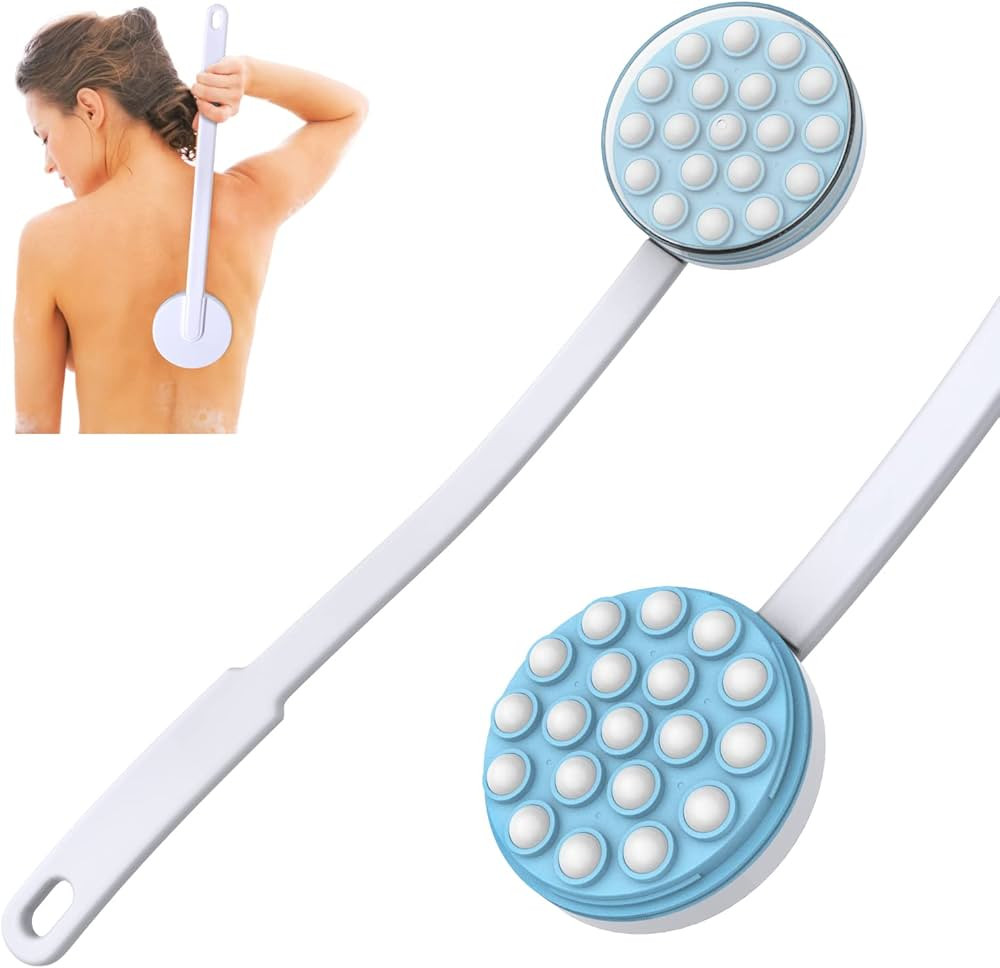 Back Lotion Applicator and Massager by Body Long Handheld self-Handhled Easy Reach for Sunscreen,... | Amazon (US)