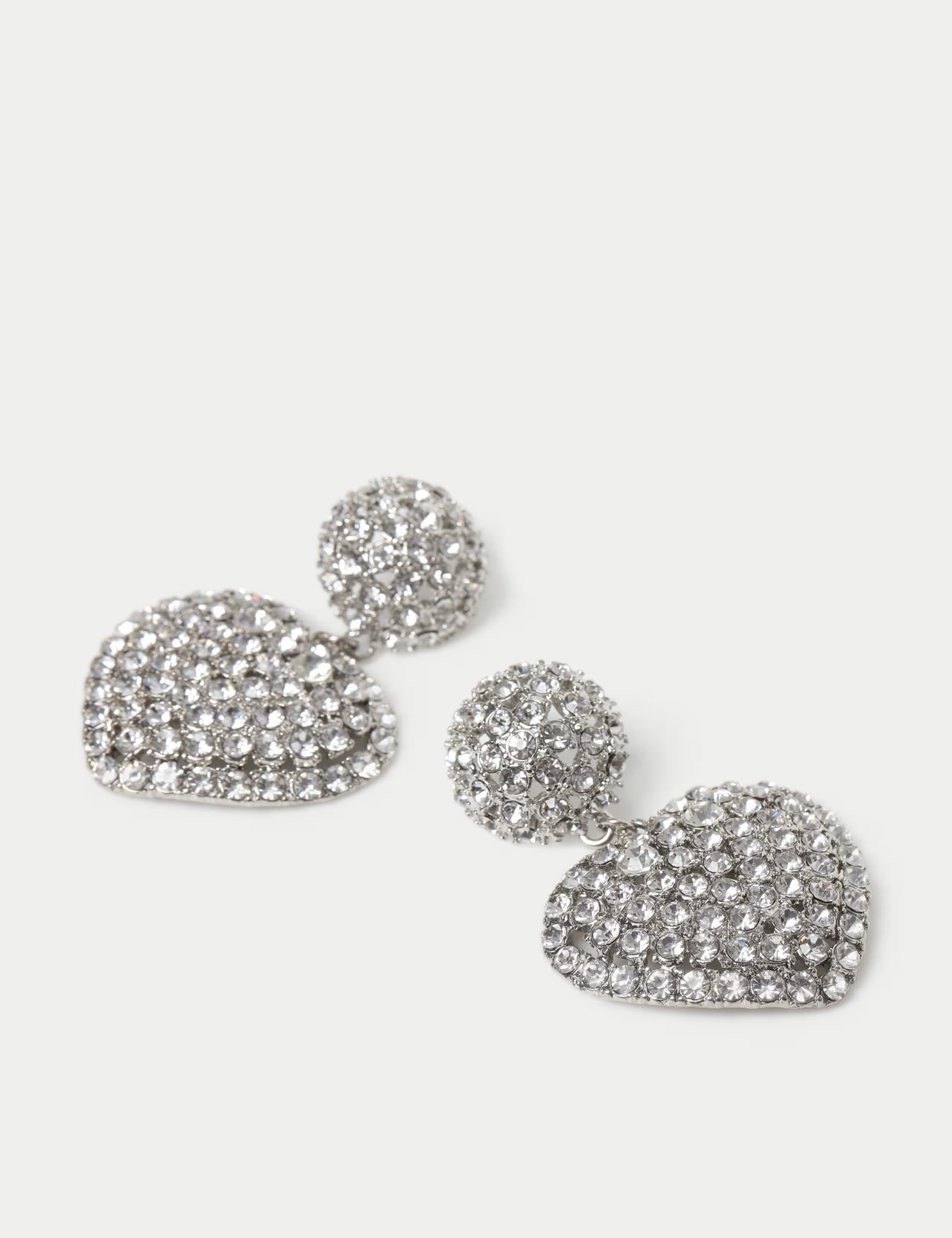 Statement Embellished Heart Earrings | Marks & Spencer (UK)