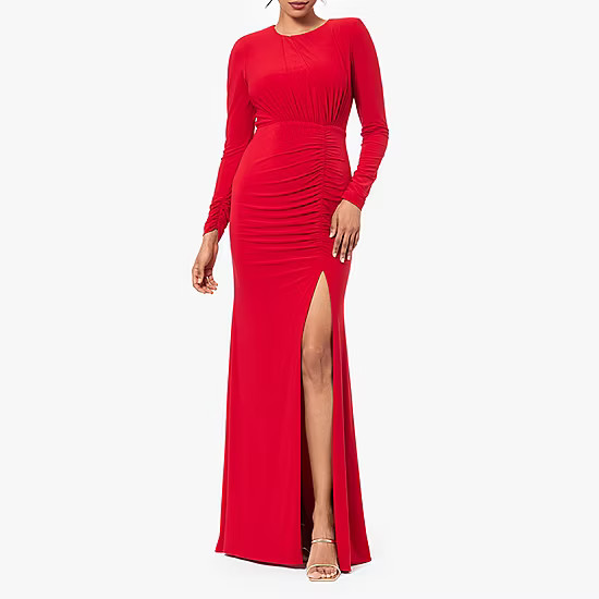DJ Jaz Womens Long Sleeve Evening Gown | JCPenney