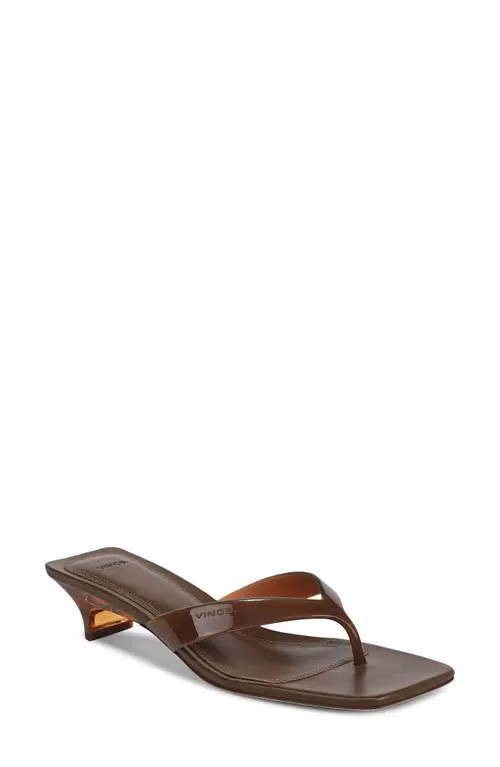 Vince San Juan Jelly Sandal in Saddle at Nordstrom, Size 11 | Nordstrom