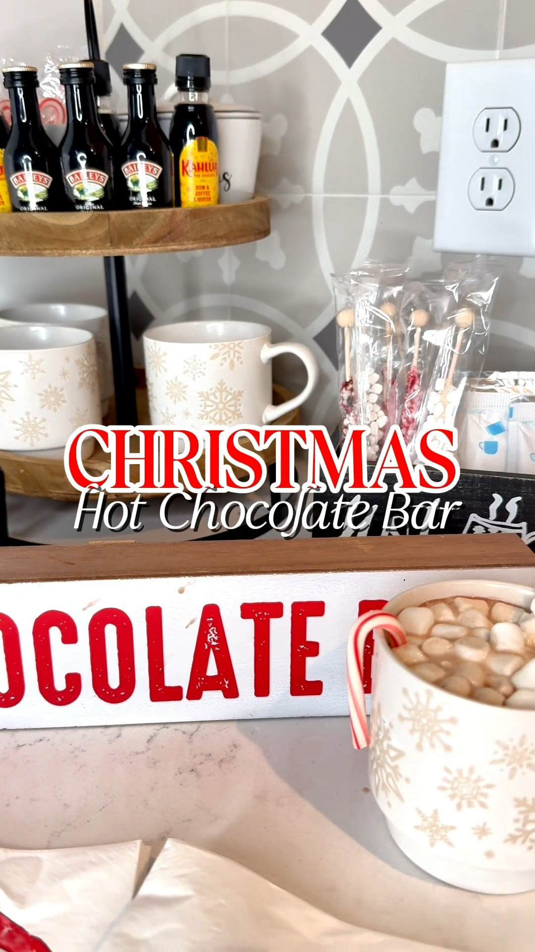 Christmas Hot Chocolate bar 🎄🎅🏻❤️
