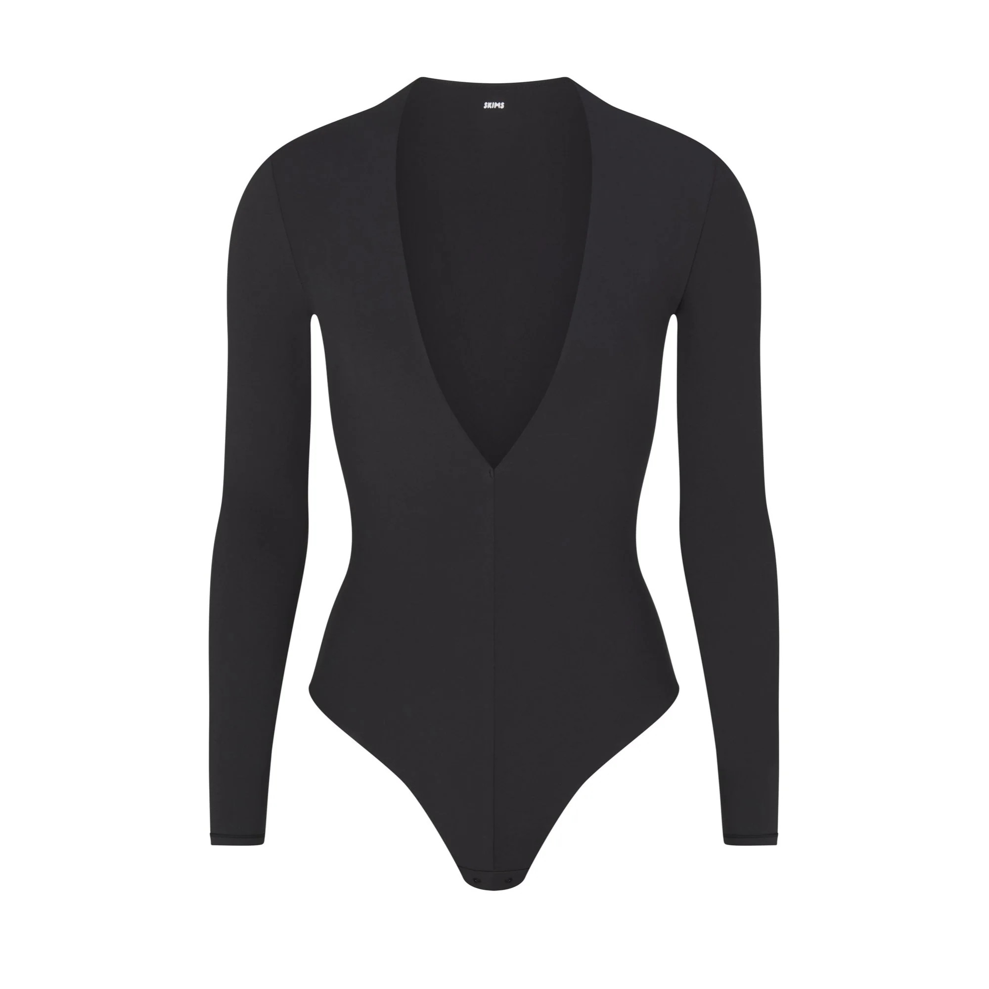 FITS EVERYBODY PLUNGE BODYSUIT | ONYX | SKIMS (US)
