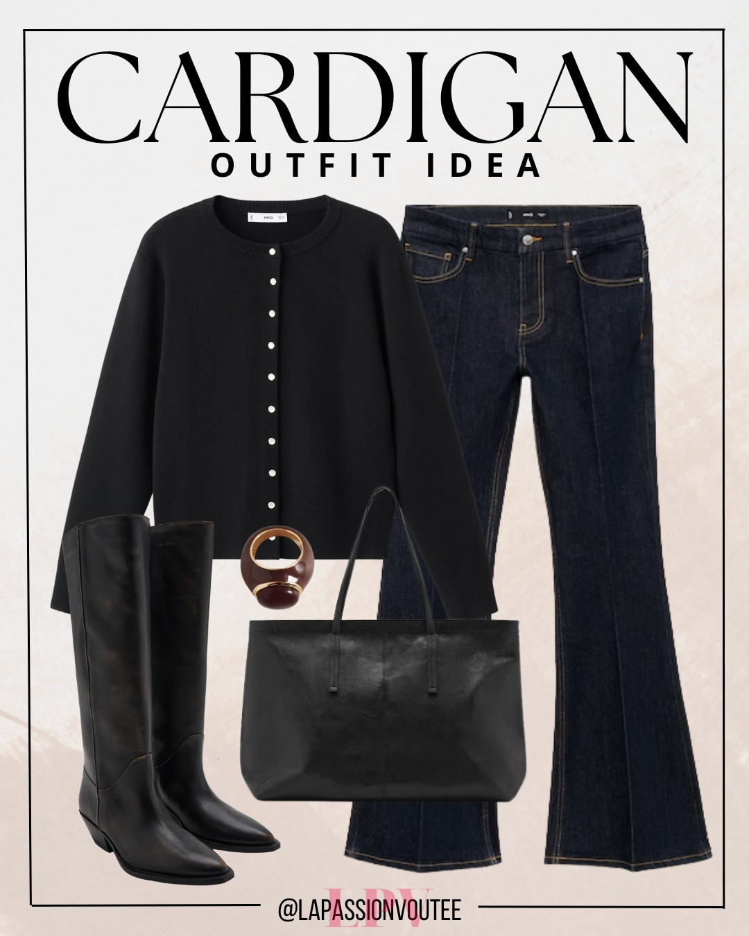 Nothing beats the feeling of cardigan weather. This outfit idea is one of those easy, timeless looks that makes getting dressed feel effortless. Soft, cozy, and perfectly transitional for fall—such an instant favorite for the season ahead. 

 #LTKSeasonal #LTKFindsUnder100 #LTKStyleTip