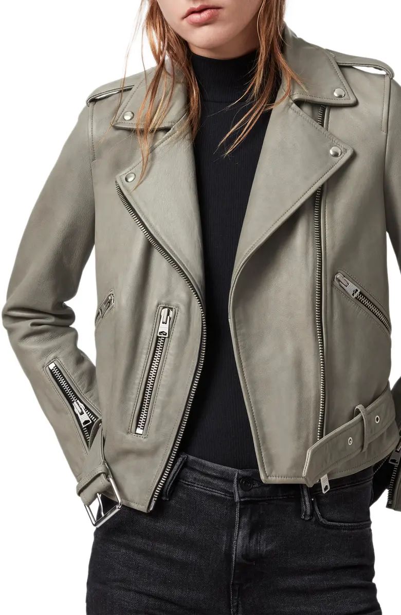 Balfern Leather Biker Jacket | Nordstrom