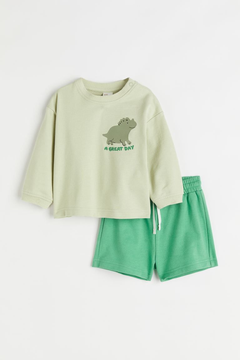 2-piece Sweatshirt Set | H&M (US + CA)