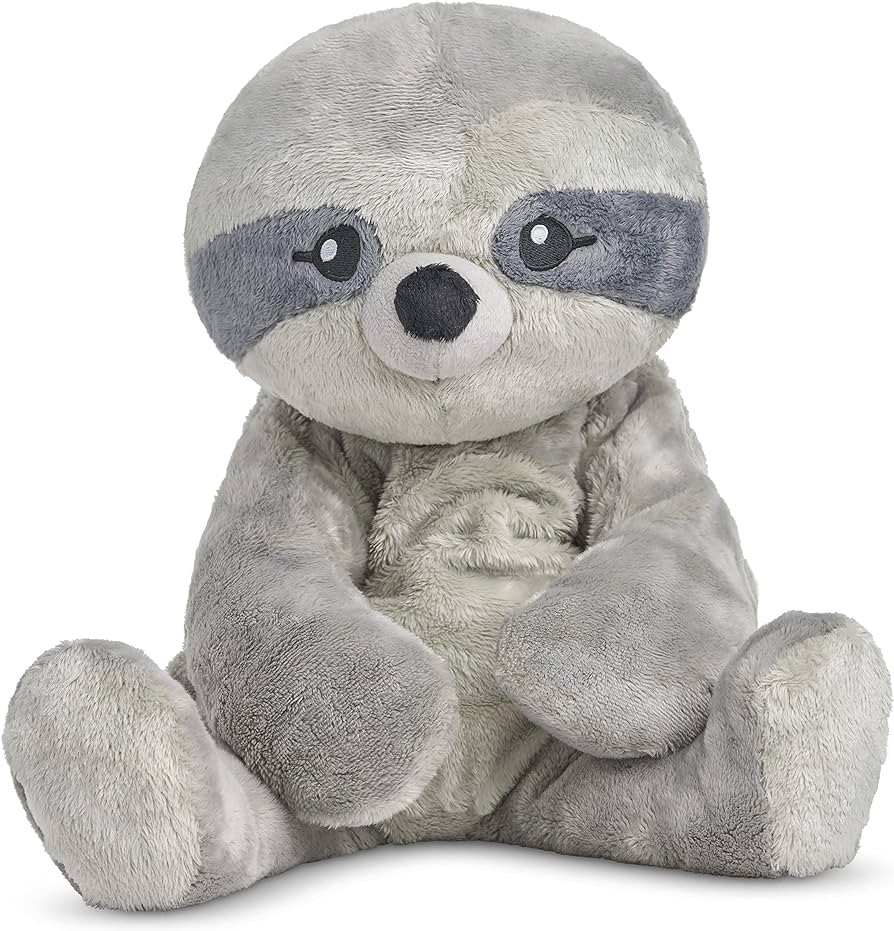 HUGIMALS Sam the Sloth 20 Inch 4.5 lb Heavy Cute Sensory Weighted Comfort Plush | Large Unscented... | Amazon (US)