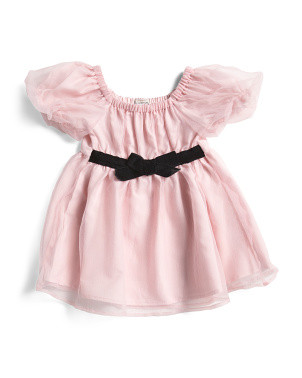 Toddler Girls Organza Dress With Velvet Tie | Clothing | Marshalls | Marshalls