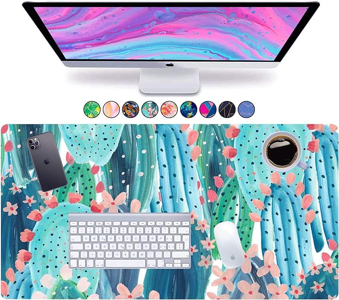 French Koko Large Mouse Pad Long Desk Mat Keyboard Pad Desktop Accessories Home School College De... | Amazon (US)