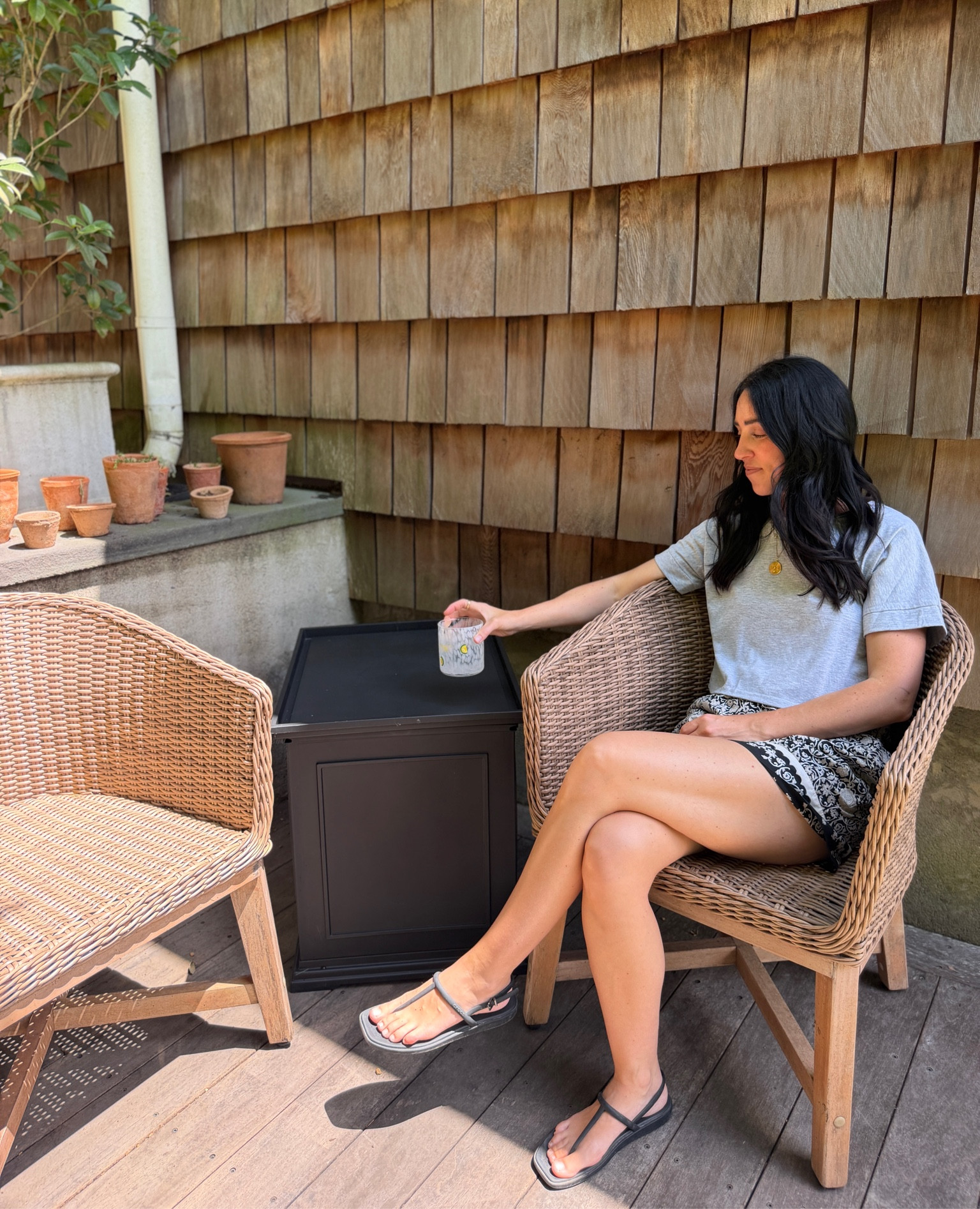 This outdoor side table has hidden storage under the tray, so all the porch clutter finally has somewhere to go. It is all-weather and looks so much more expensive than it is.

#outdoorliving #amazonhome #sidetable #outdoortable #storage #hiddenstorage #founditonamazon

#LTKdayinmylife #LTKHome #LTKmomlife