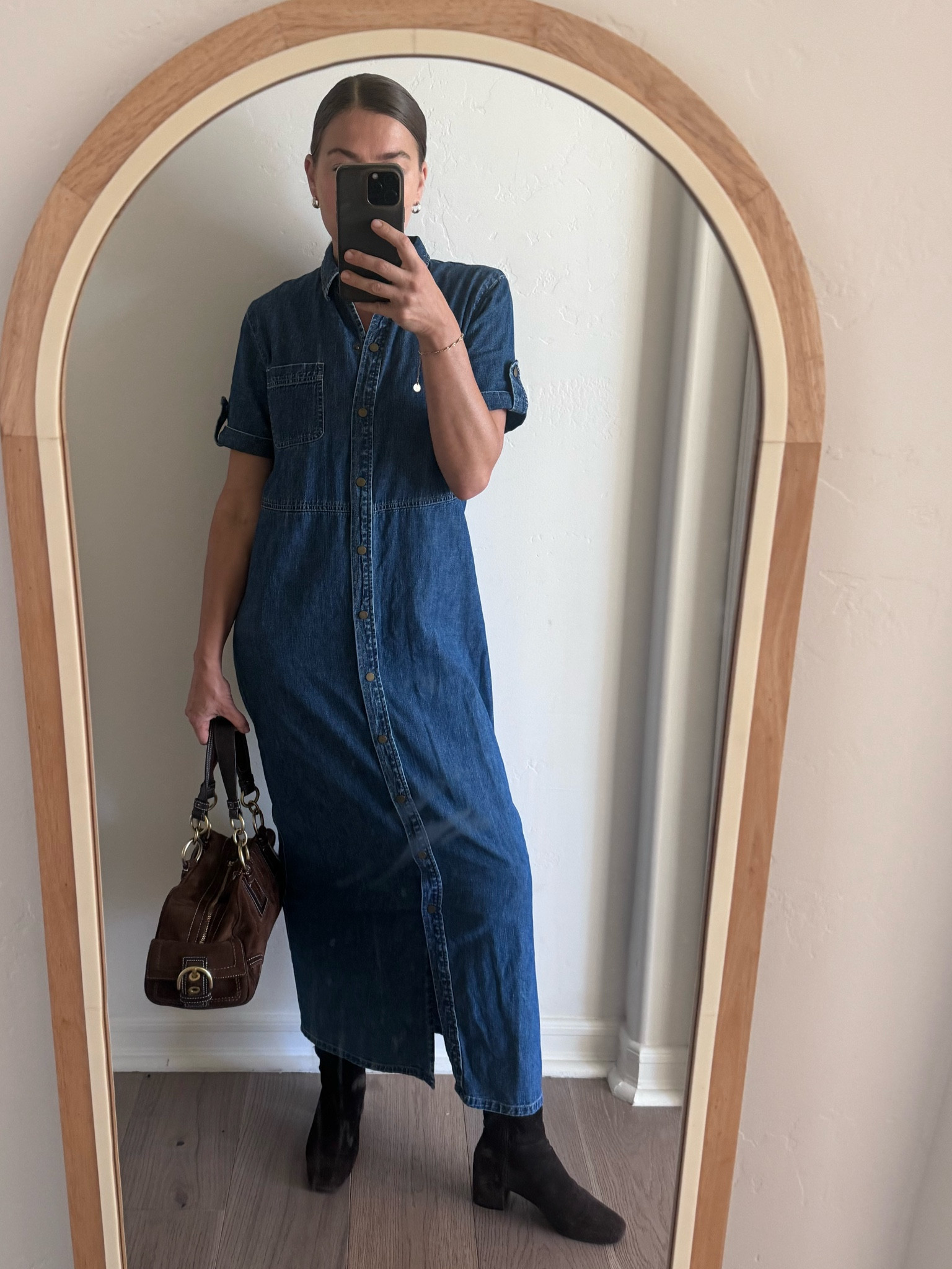 Ralph Lauren Outfit 
Give me all the denim and chocolate suede 🤎

#LTKShoeCrush #LTKStyleTip #LTKSeasonal