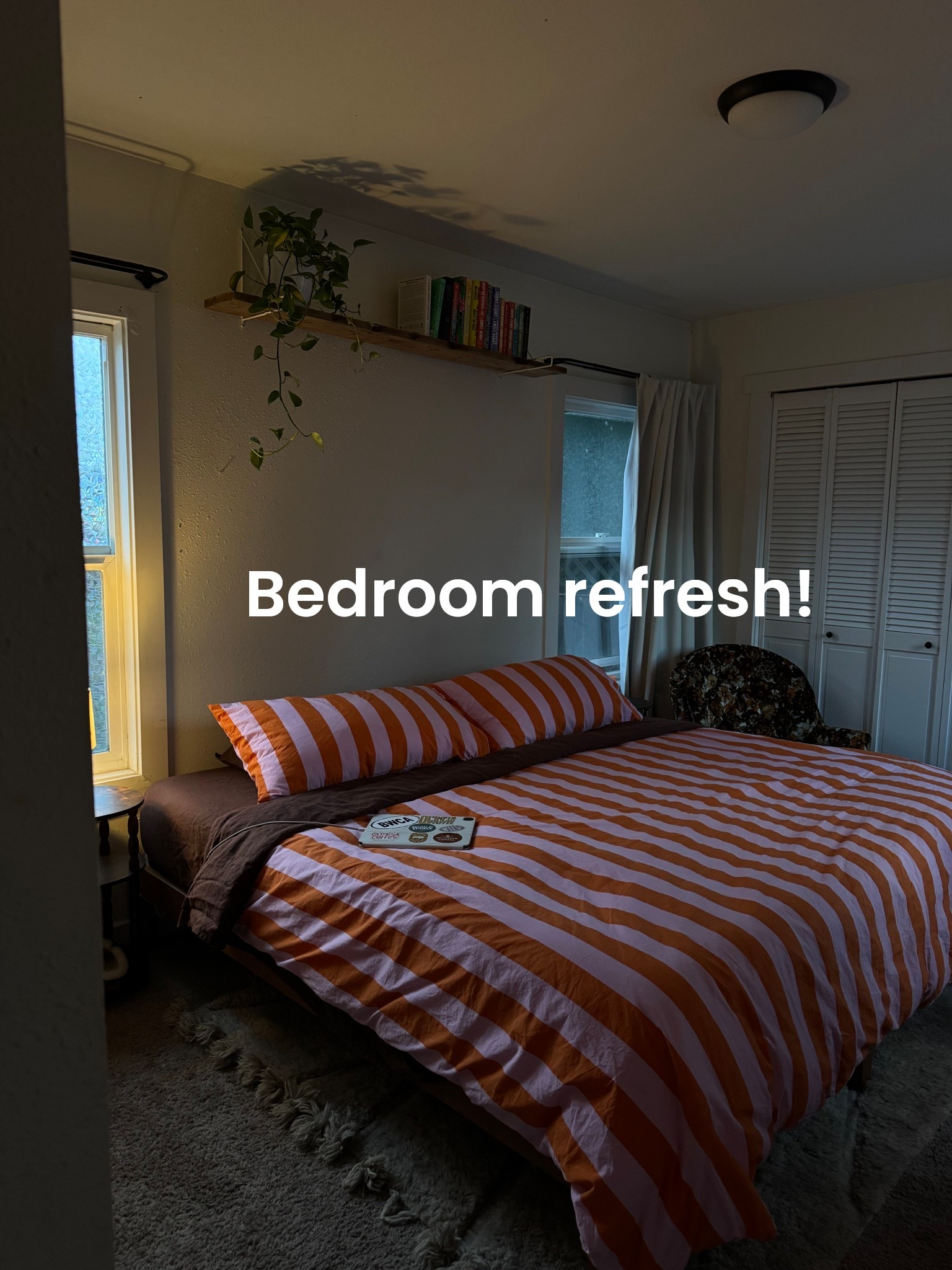 Our bedroom refresh- we just need some wall art, sconces and curtains!

#LTKHome