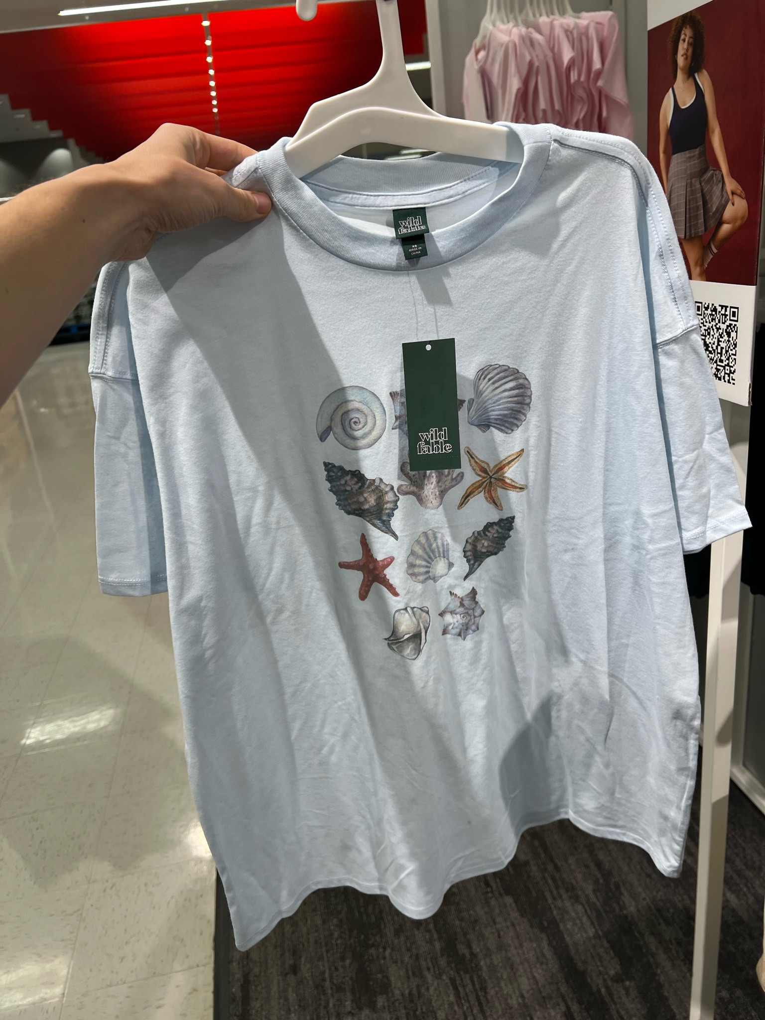 Wild fable oversized t shirt! I got a small it’s the perfect fit 

#LTKStyleTip #LTKFamily #LTKBump