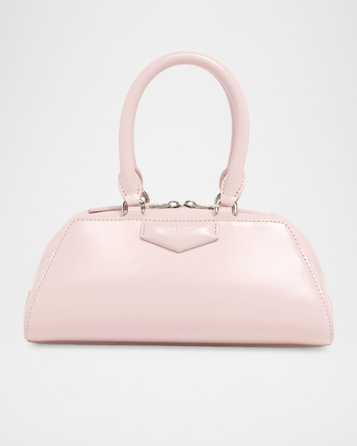Antigona East-West Top-Handle Bag in Box Leather | Neiman Marcus