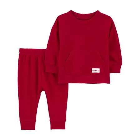 Carter's Child of Mine Baby and Toddler Boy Outfit Set, 2-Piece, Sizes 0/3-24 Months | Walmart (US)