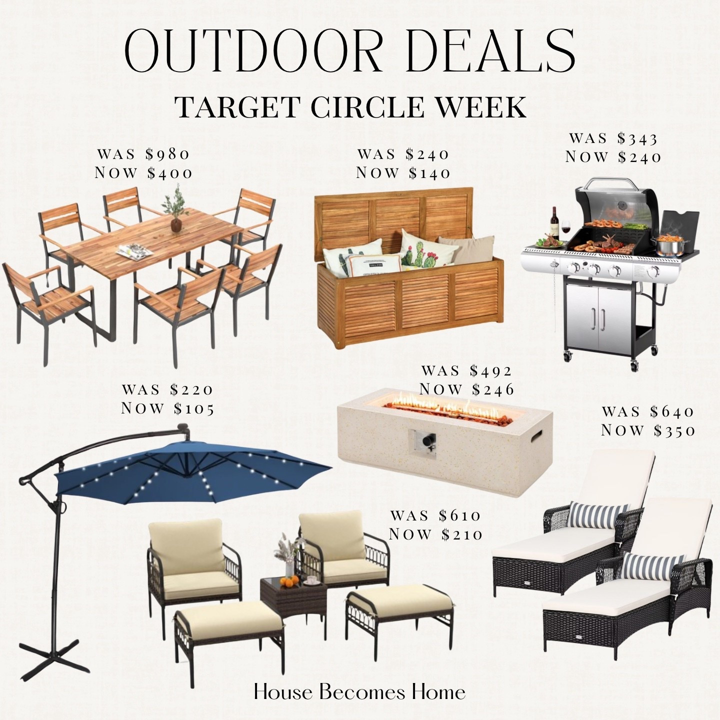 Outdoor deals target Circle week🙌🏻🙌🏻

#LTKootd #LTKSaleAlert #LTKHome