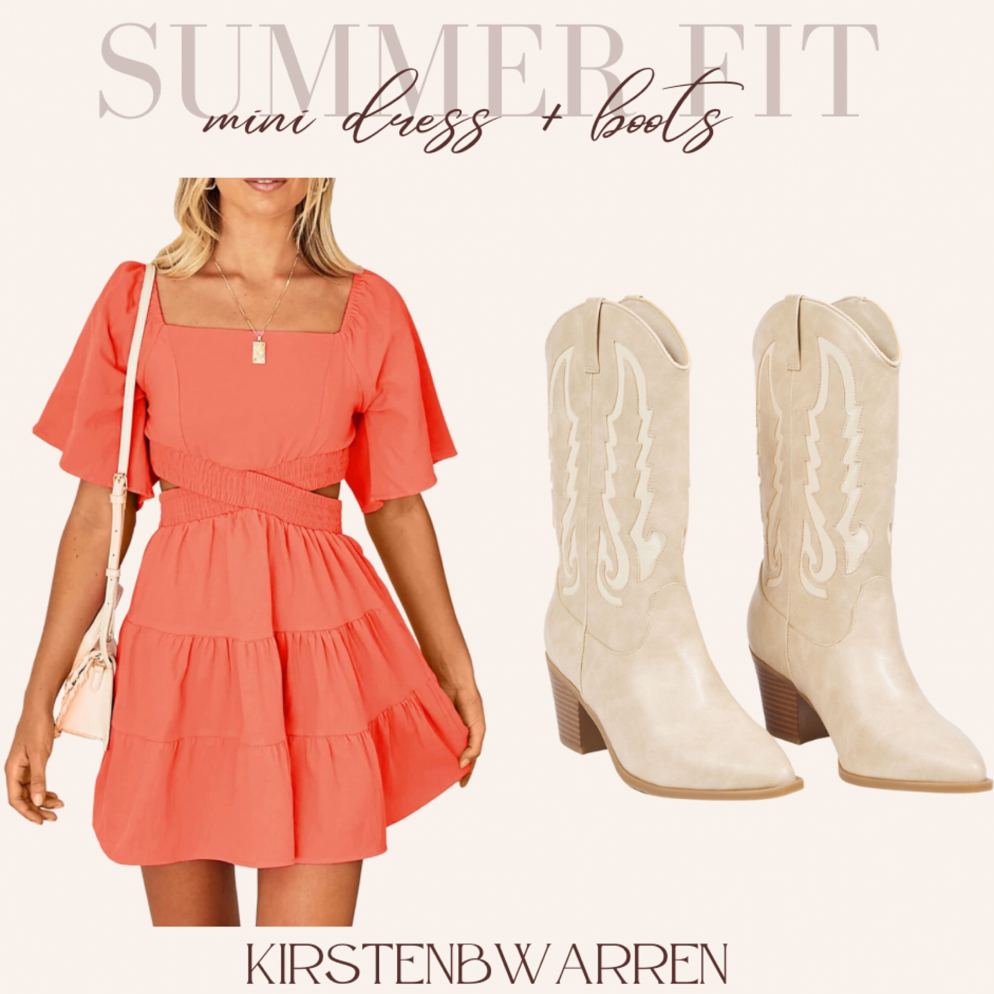 Cutest summer fit!
Amazon dress
Amazon
Cowboy boots
Cowgirl boots

#shoes #boots #cowgirlboots #cowboyboots #summerfit #springfit #amazon #amazonsale #amazonfit

#LTKSeasonal #LTKshoecrush #LTKfit