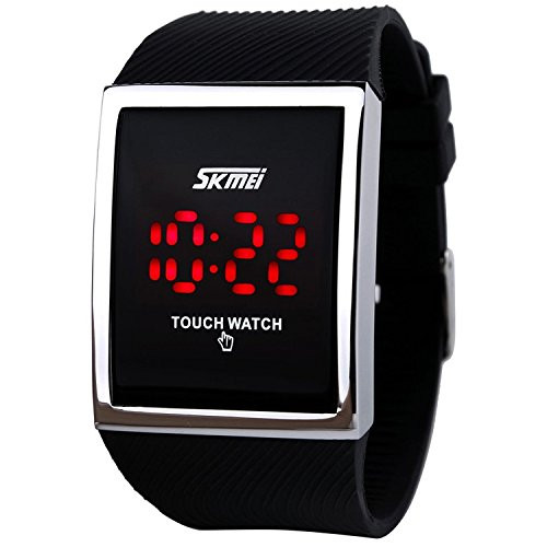Kids Touch Screen Outdoor Black Sports Watch with LED, Digital for Boys Girls - FIZILI | Amazon (US)