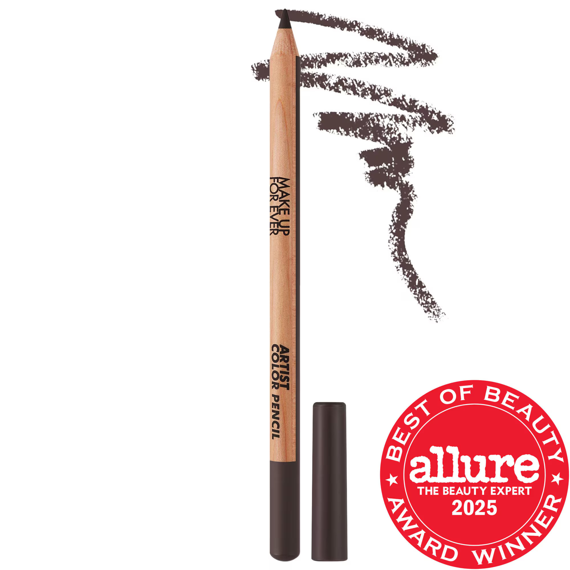 MAKE UP FOR EVER Artist Color Pencil Long-Lasting Lip Liner 612 Dimensional Dark Brown 0.04 oz / 1.41 g | Sephora (US)
