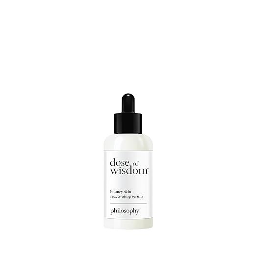 philosophy dose of wisdom bouncy skin reactivating serum, 3.4 oz       Send to LogieInstantly add... | Amazon (US)