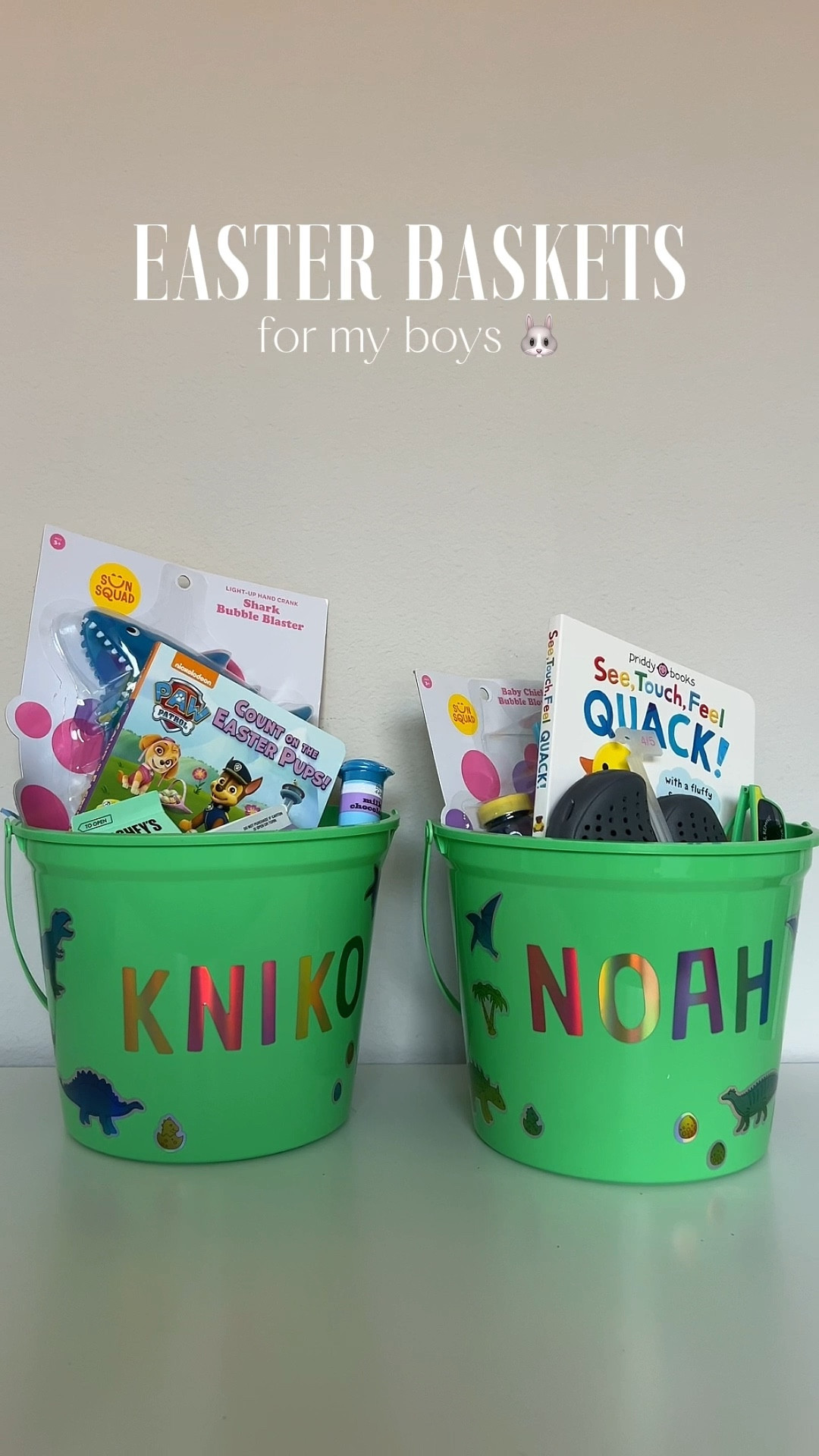 Let’s make the boys Easter baskets together! 🐣

Easter baskets, target Easter items, Easter basket ideas , toddler mom 

#LTKFestival #LTKSeasonal