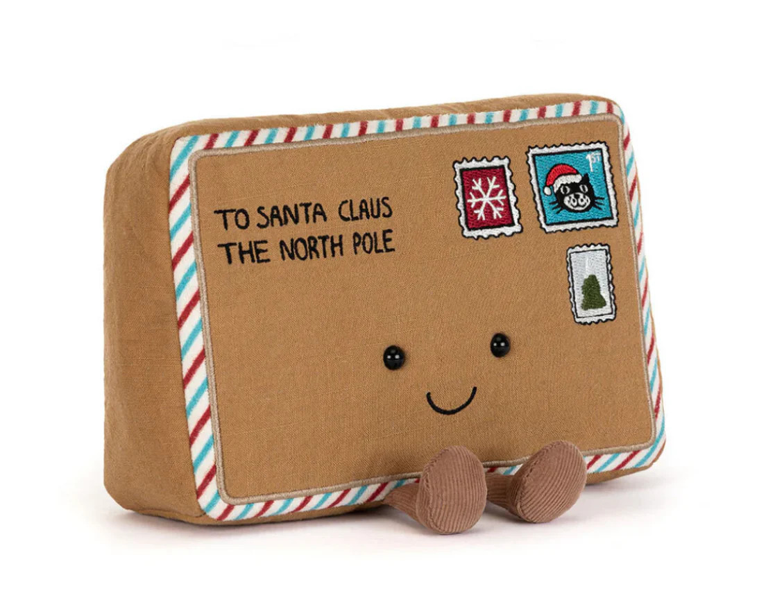 Jellycat Amuseables Letter to Santa 4 inch Plush | Safari LTD