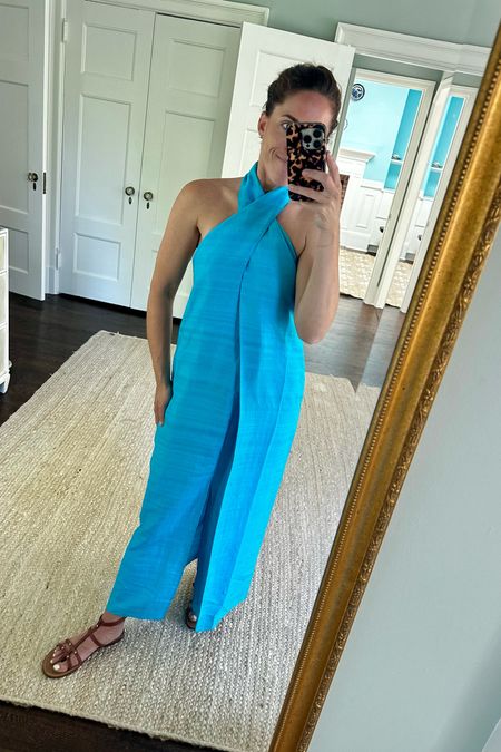 Julia Amory Stephanie halter dress 🩵

#LTKStyleTip