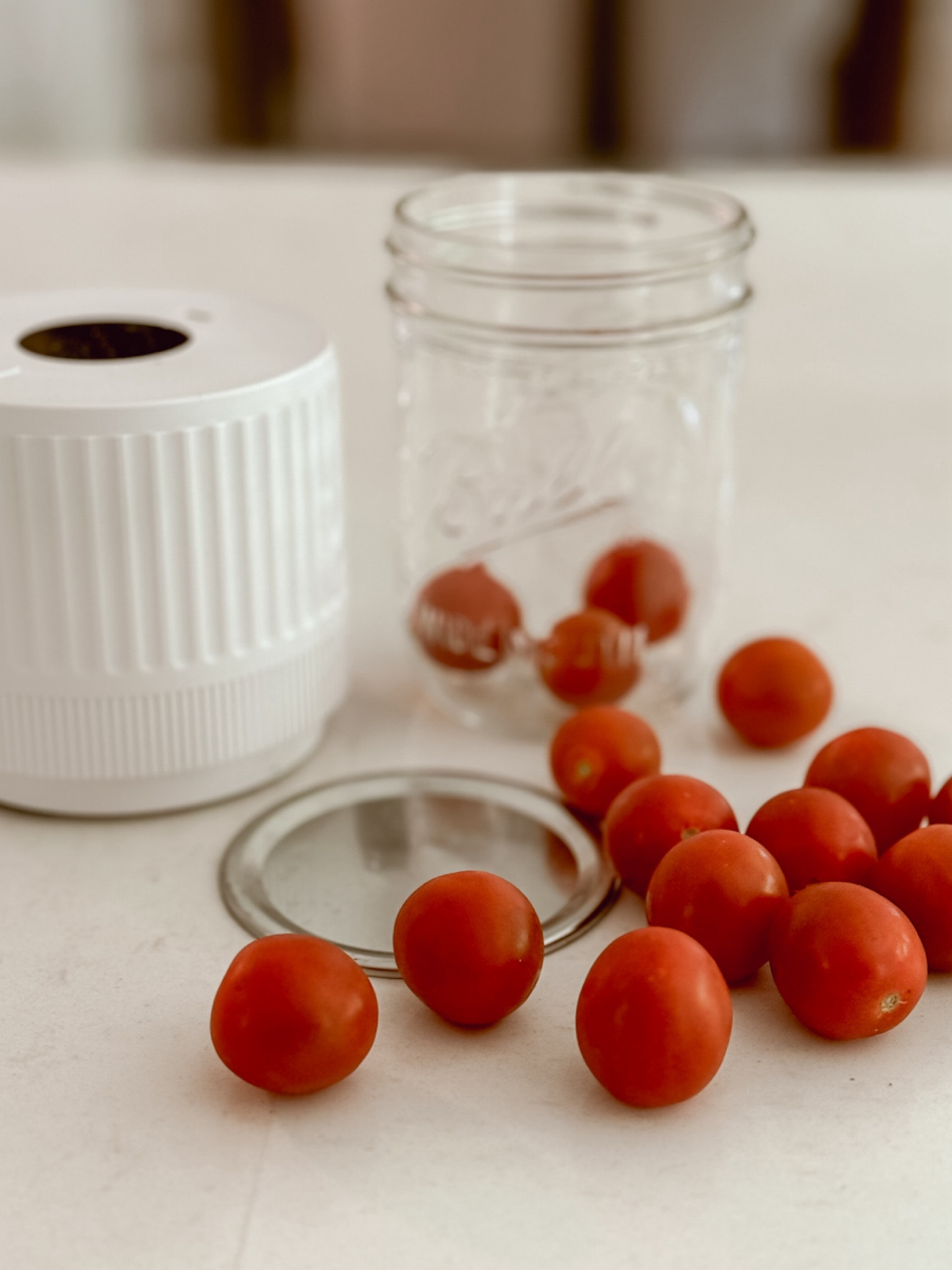 This electric mason jar vacuum sealer keeps the food in your fridge so much fresher for much longer. #home #kitchen 

#LTKGiftGuide #LTKFindsUnder50 #LTKHome