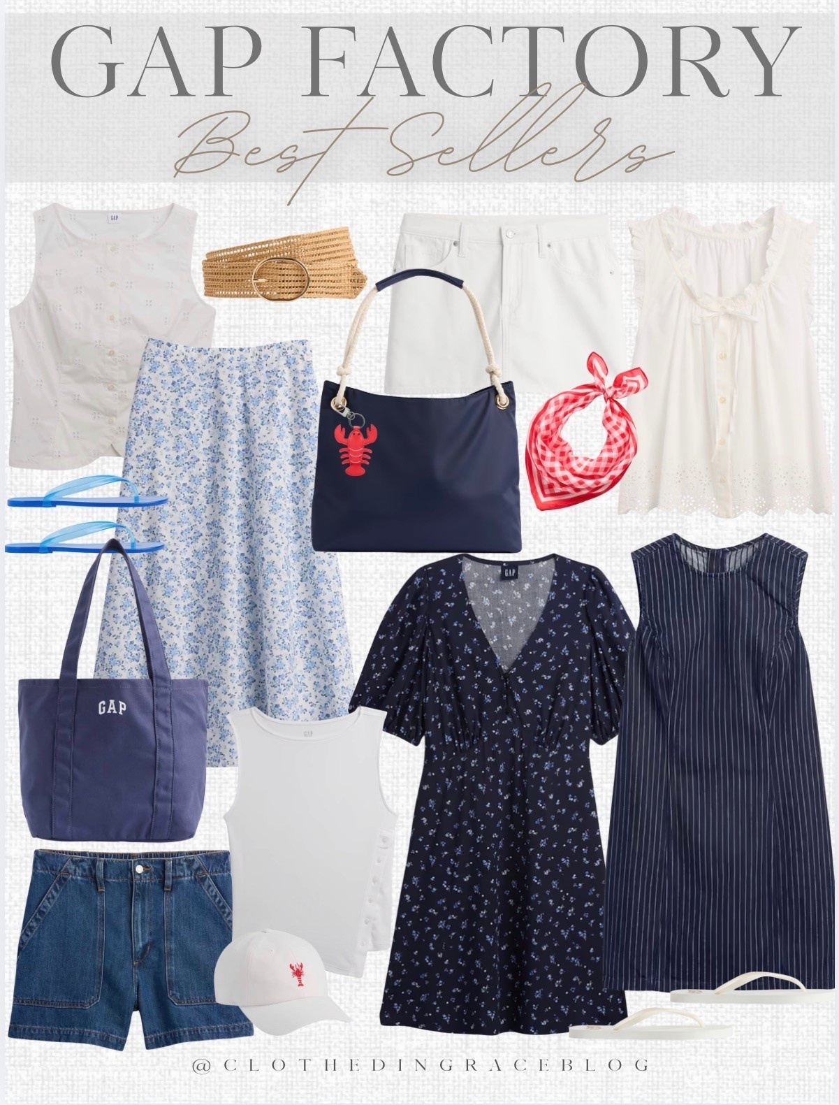 Gap Factory best sellers! 

Top, skirt, denim shorts, sandals, bag, belt , hat

#LTKootd #LTKgrwm #LTKSaleAlert