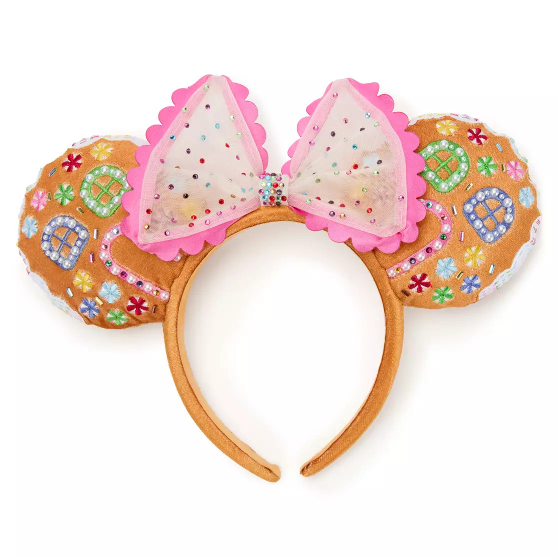 Minnie Mouse Gingerbread Ear Headband for Adults by BaubleBar | Disney Store