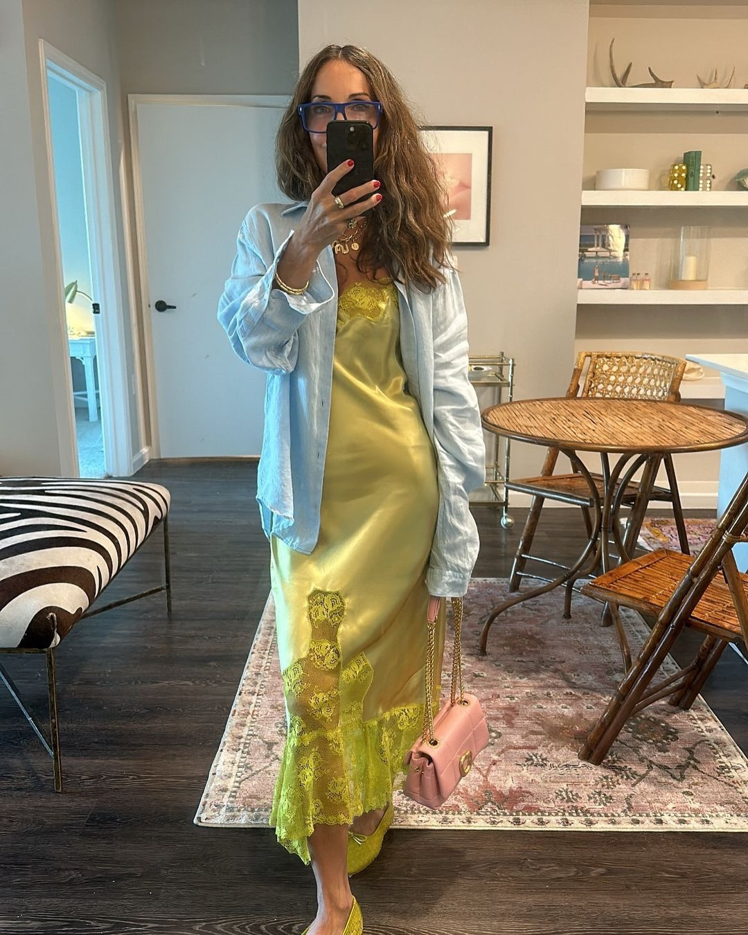 Colorful fits lately 💚