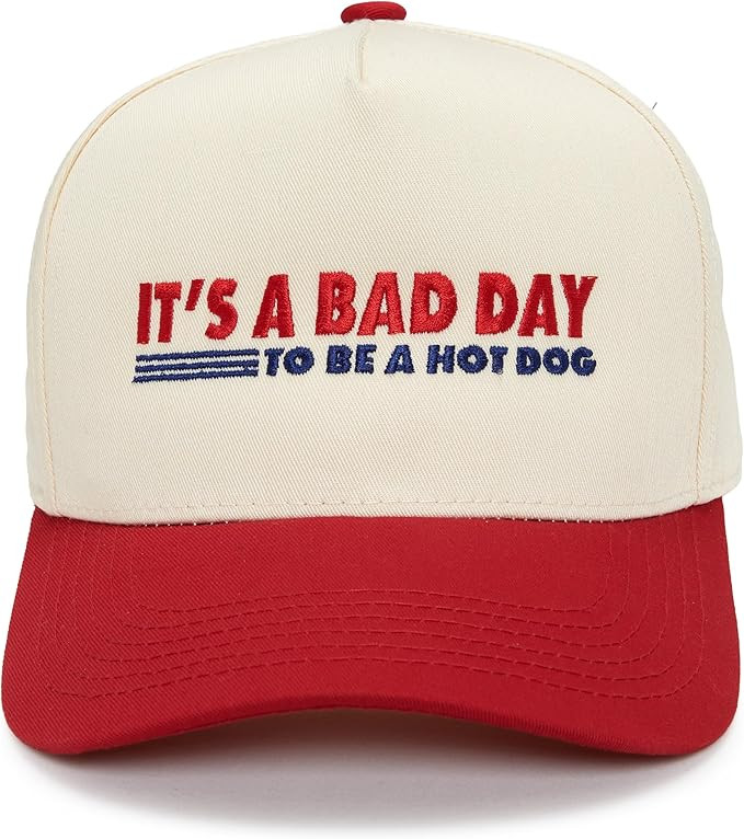 Funky Junque Vintage Canvas Snapback Hat - Adjustable 2 Tone Cap for Men Women - Put It On My, Co... | Amazon (US)