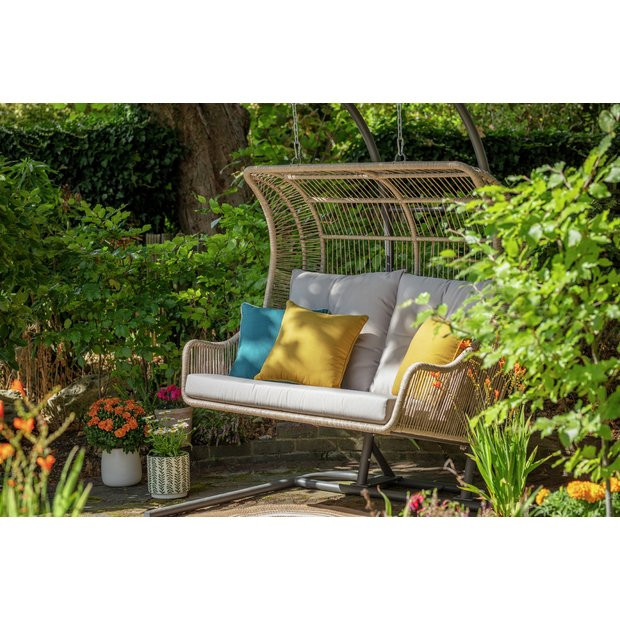 Garden by Sainsbury's Gold Scatter Cushion - Pack Of 2 | Habitat UK