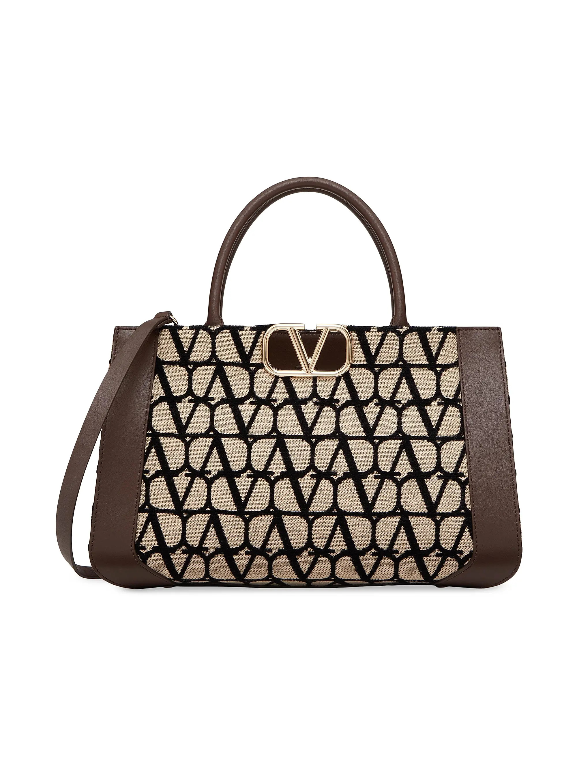 Medium VLogo Signature Toile Iconographe Handbag | Saks Fifth Avenue