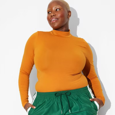 Women's Game Day Long Sleeve Mock Turtleneck T-Shirt - Wild Fable™ | Target