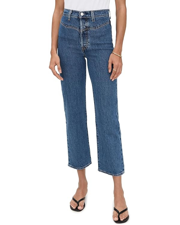 Levi's Women's Ribcage Western Yoke | Amazon (US)