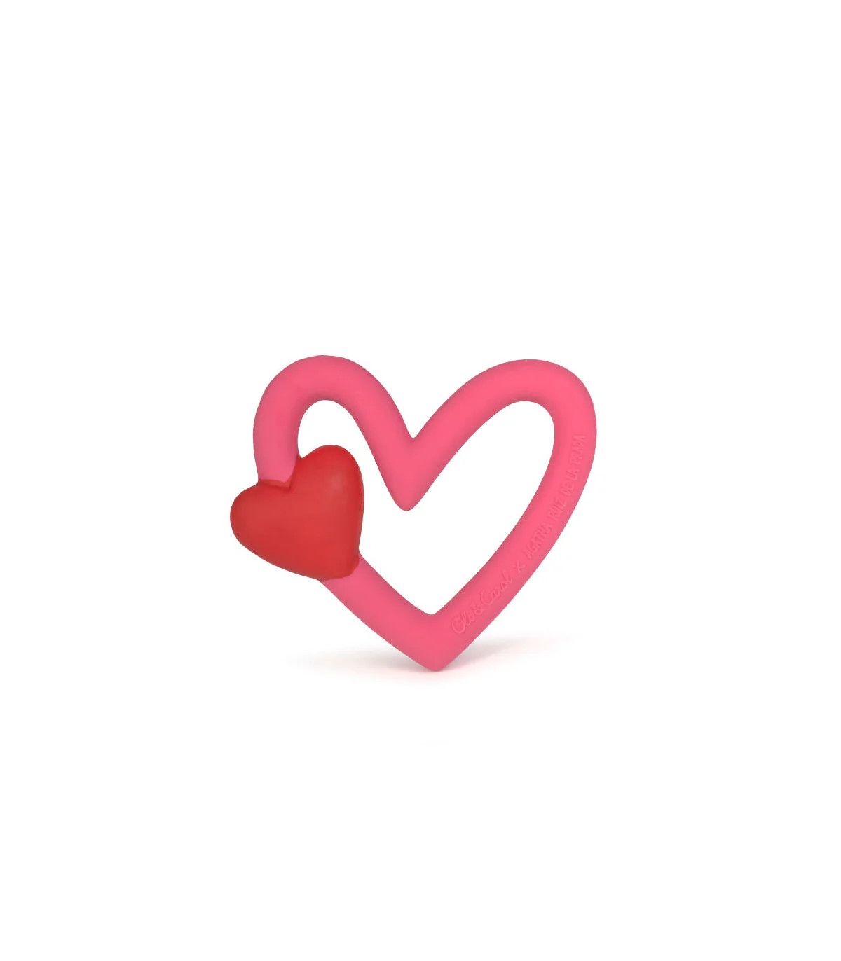 Agatha Ruiz de la Prada Heart Teether | Rose & Rex 