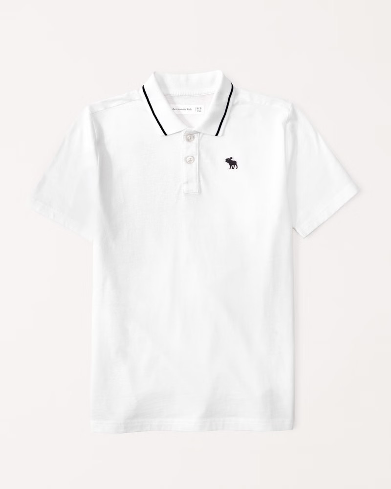 cotton icon polo | Abercrombie & Fitch (US)