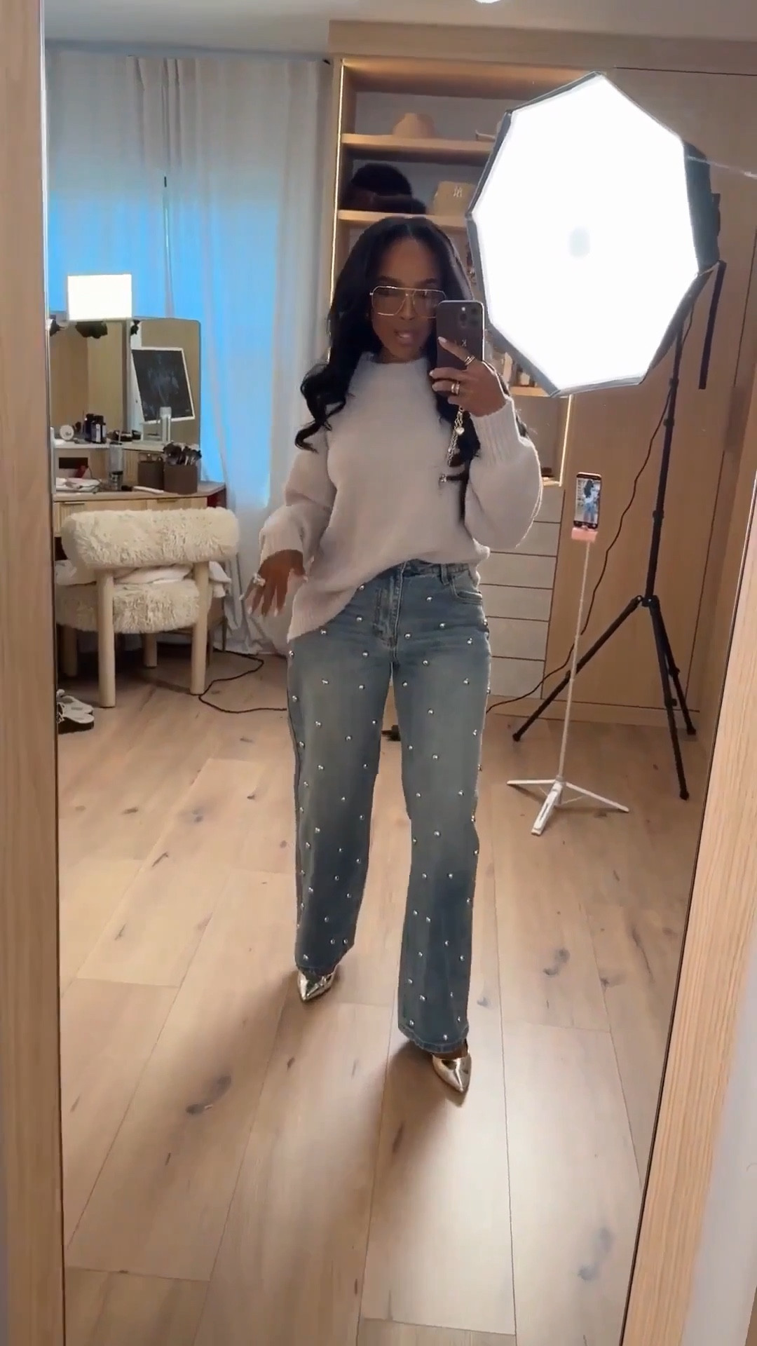 Scroll to shop! We love a good accent jean with a causal top - and these jeans can clearly speak for themselves. ✨ 

#LTKootd #LTKPetite #LTKdayinmylife