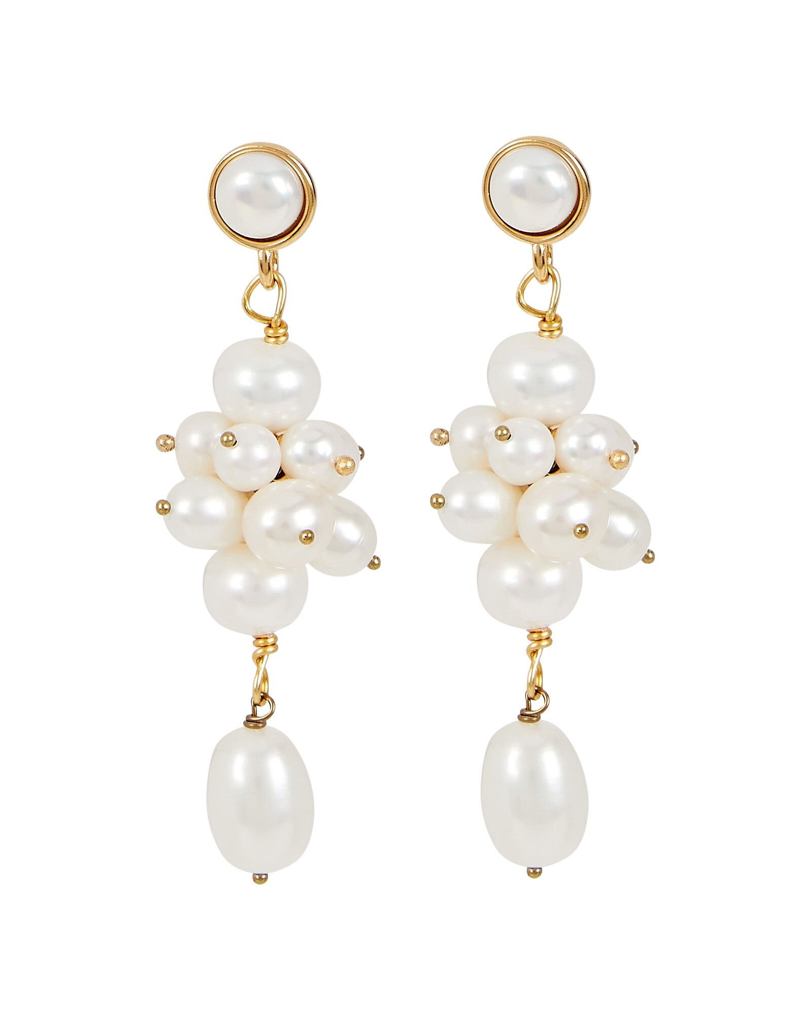 Everleigh Pearl Drop Earrings | INTERMIX