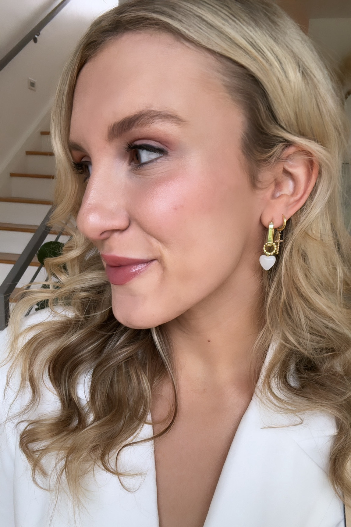 My earring stack 🤍💍