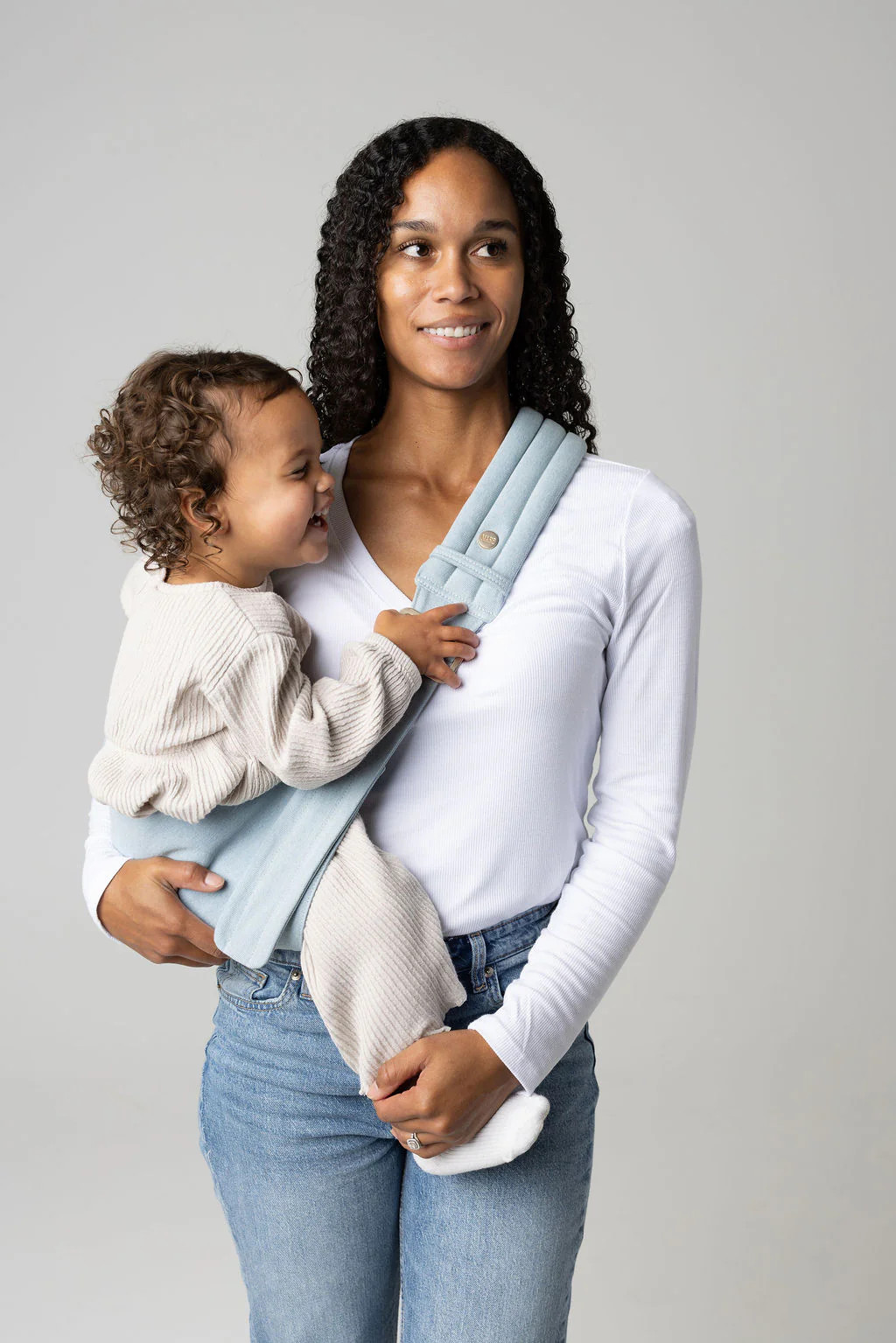 The Monarch Toddler Sling - Dream Wash Denim | Mabē