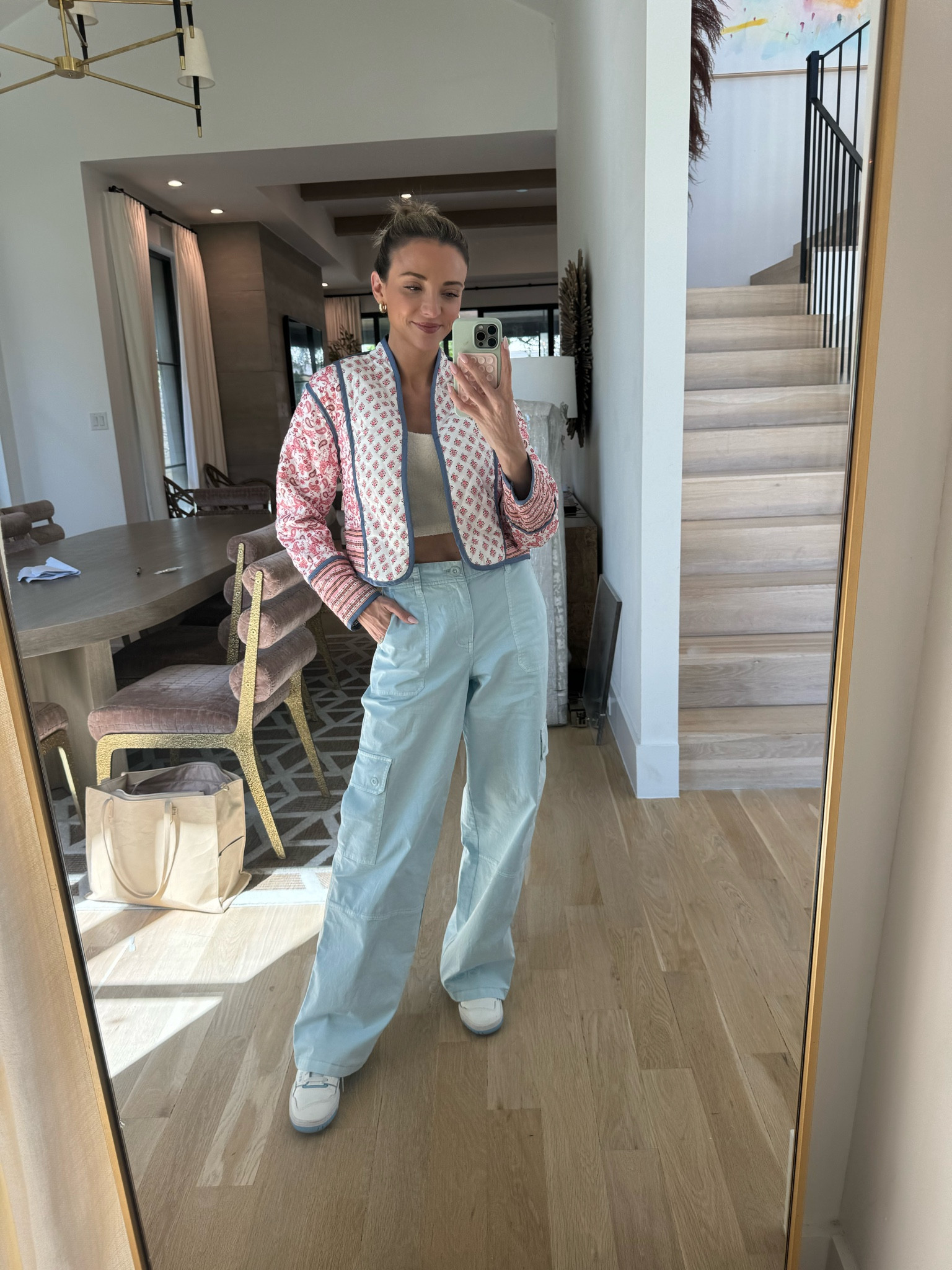 Amazon floral quilted jacket for spring 
Nordstrom pants 

#LTKfindsunder100 #LTKSeasonal #LTKfindsunder50